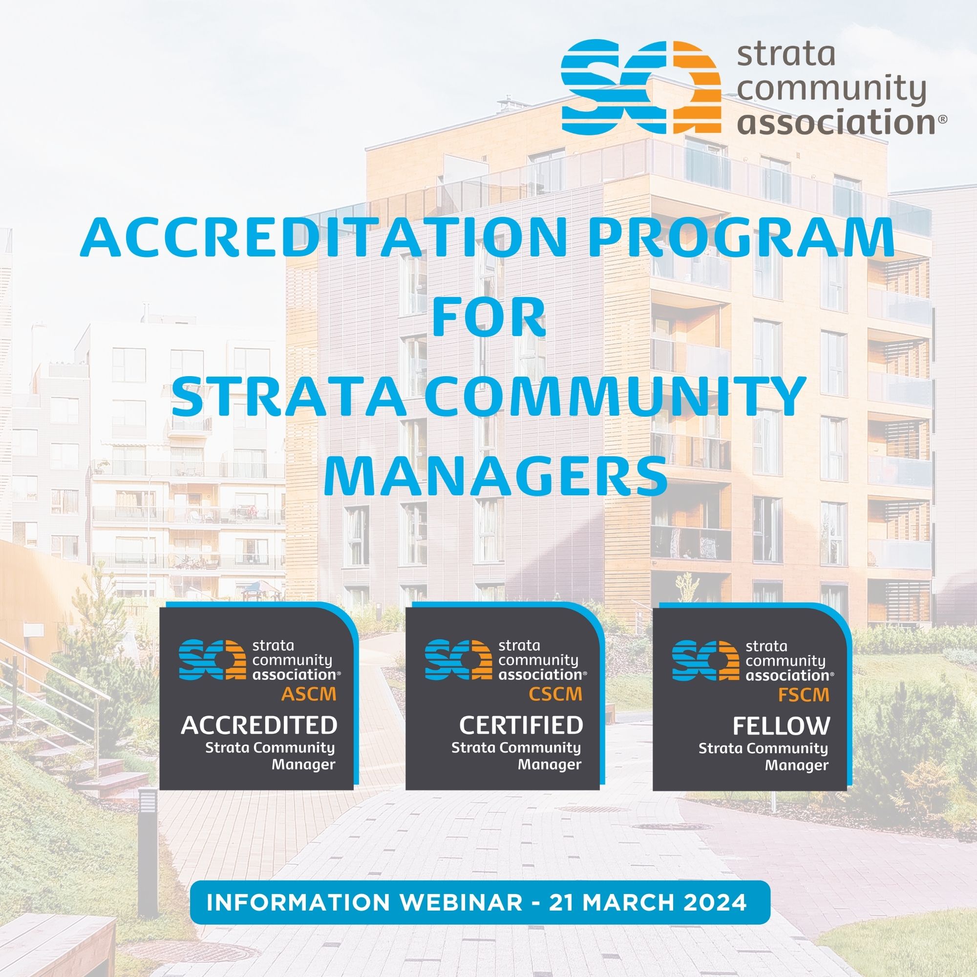 Accreditation Program for Strata Managers