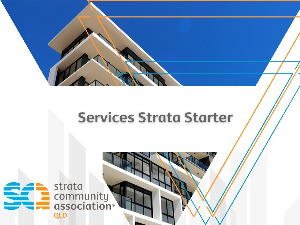 SCA (Qld) Services Strata Starter