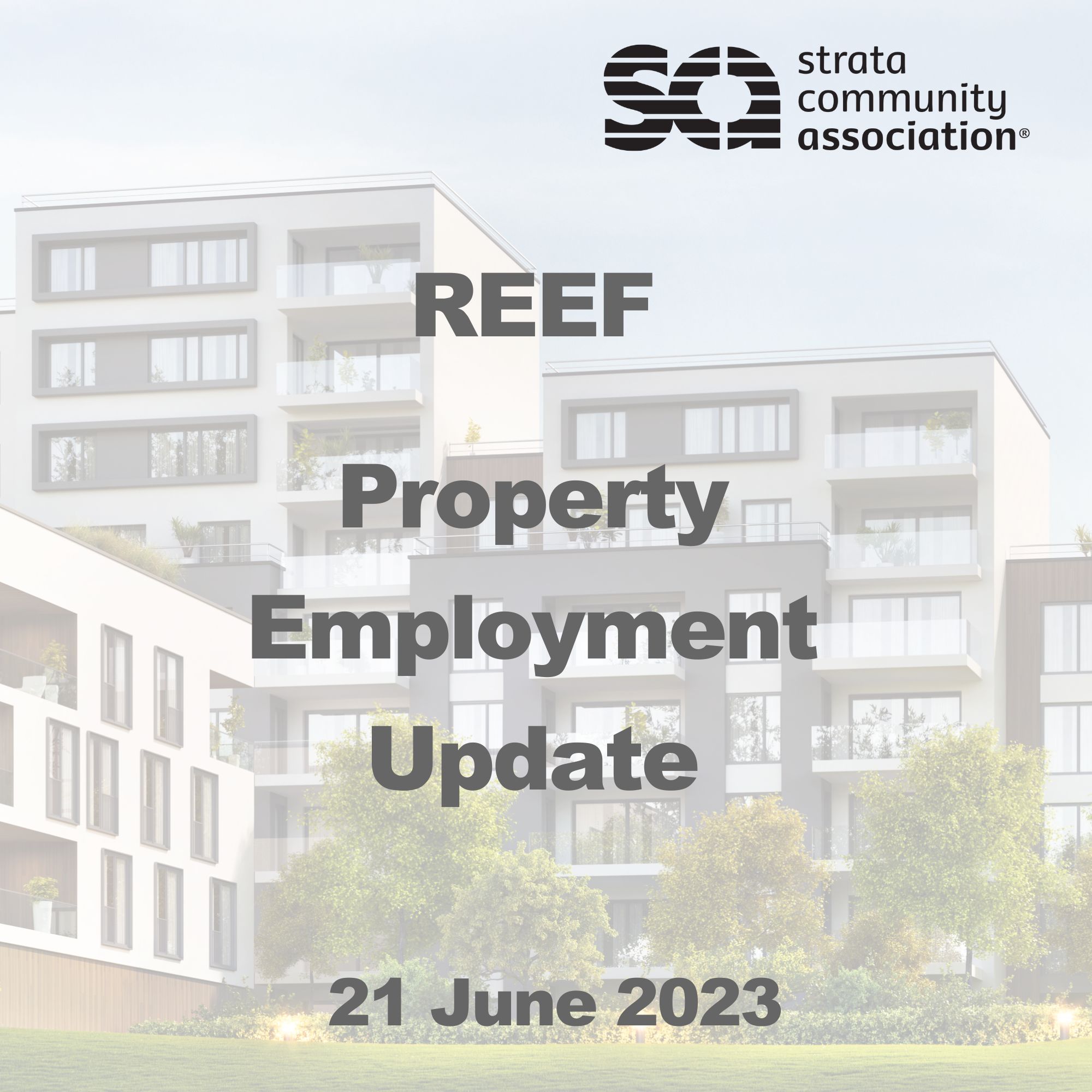 REEF Property Employment Update Webinar
