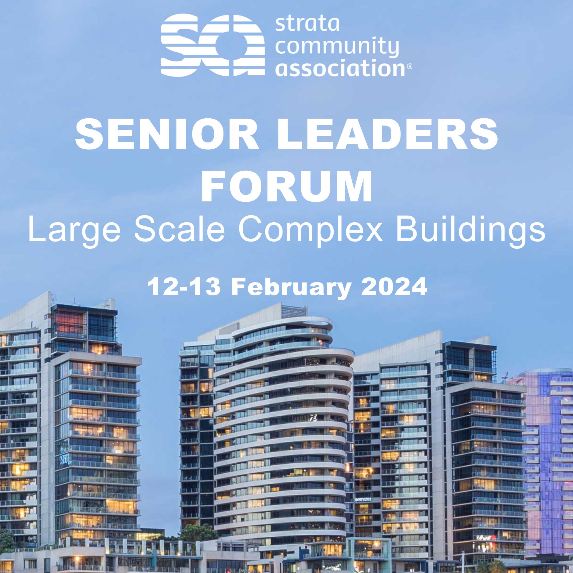 SCA National 2024 Senior Leaders Forum